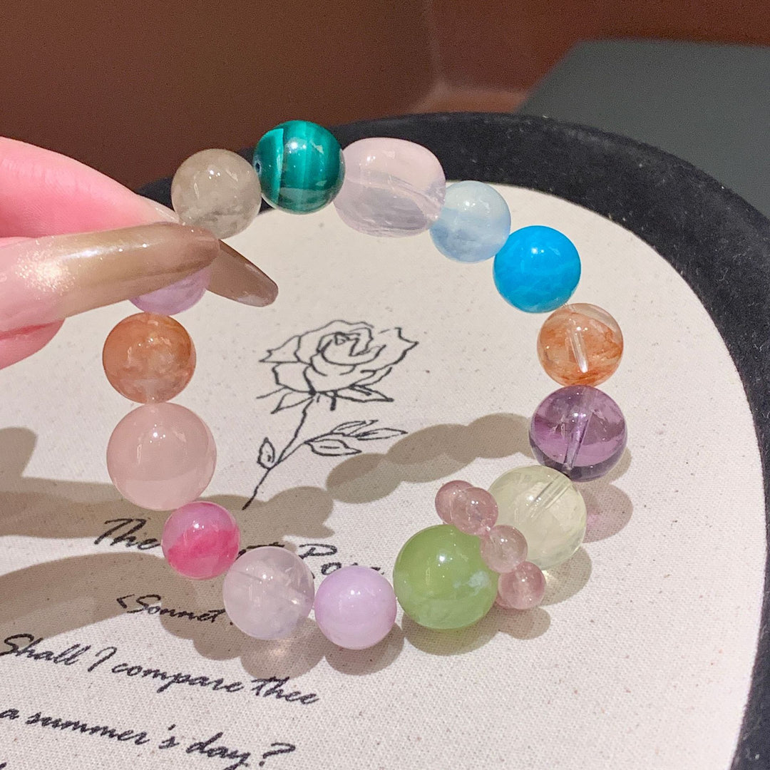 "Aura Symphony" | Natural Mixed Crystal Bracelet