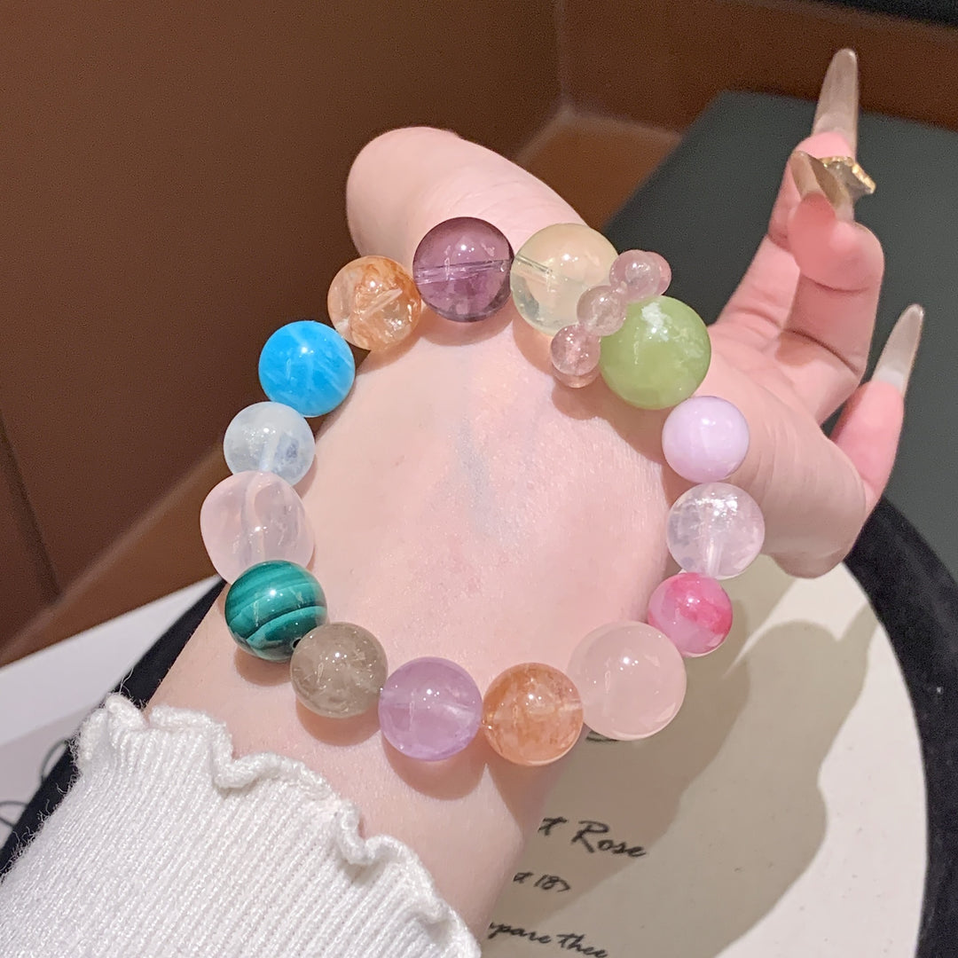 "Aura Symphony" | Natural Mixed Crystal Bracelet