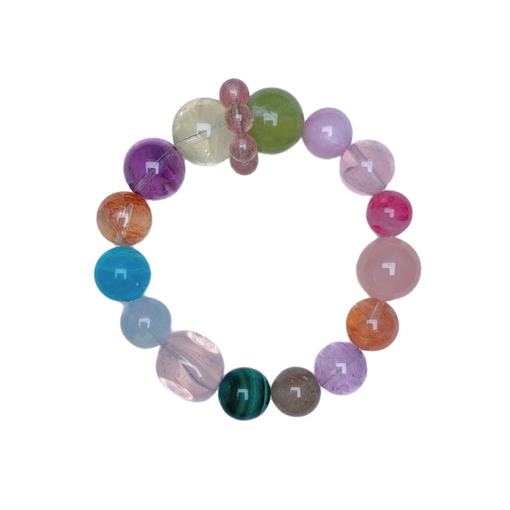 "Aura Symphony" | Natural Mixed Crystal Bracelet