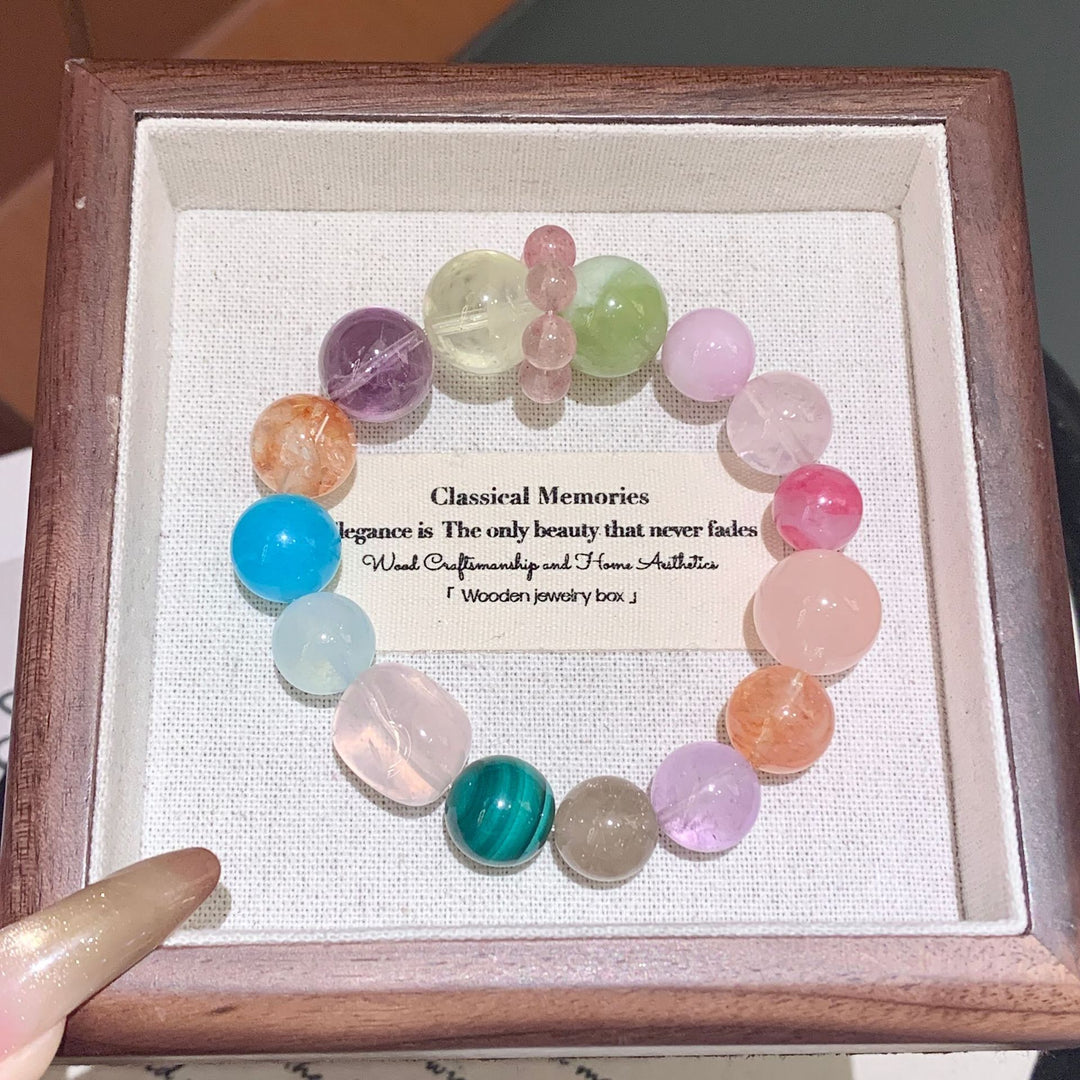"Aura Symphony" | Natural Mixed Crystal Bracelet