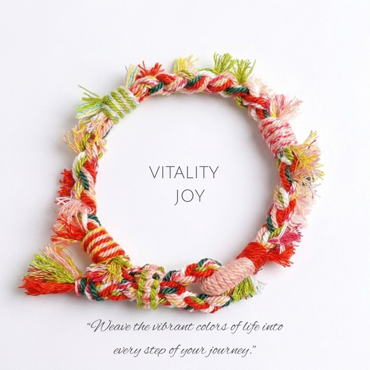 "Vibrant Spirit" | Hand-Woven Bohemian Tibetan-Inspired Multi-Color Artisan Bracelet
